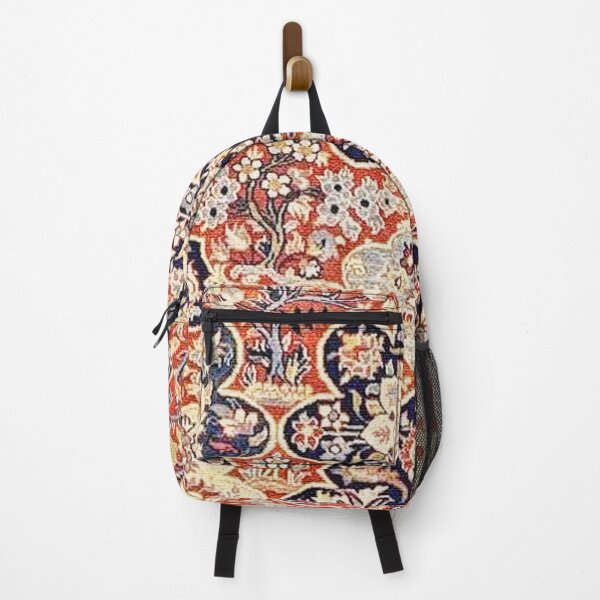 Item preview, Elam Antique Persian Floral Rug Print designed and sold by Vicky Brago-Mitchell®.