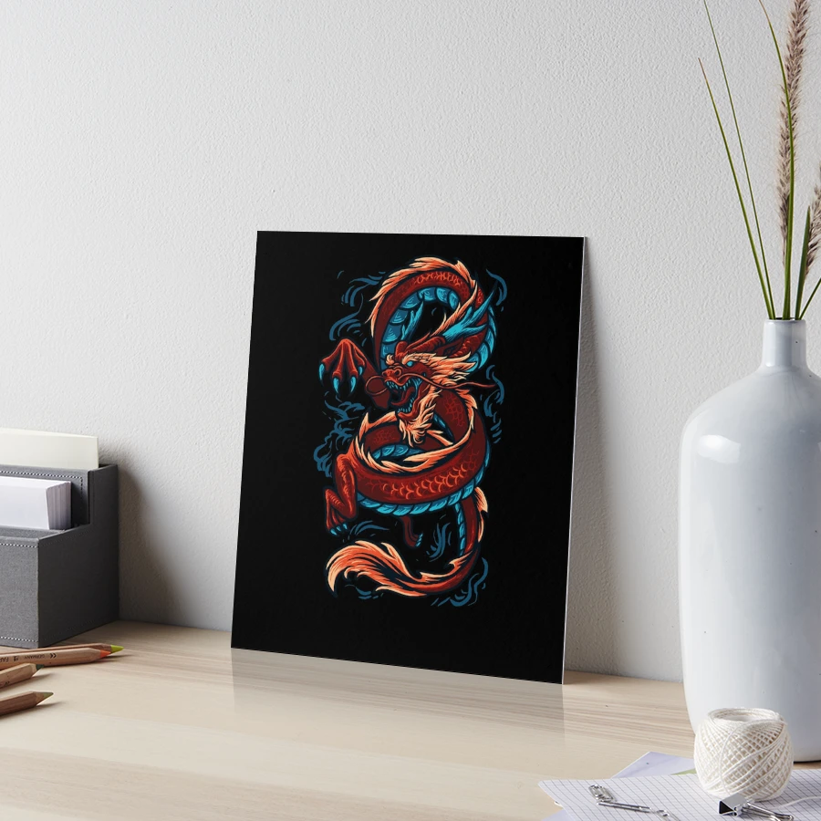 Old Asian Dragon Graphic Chines Dragon Japanese Dragon