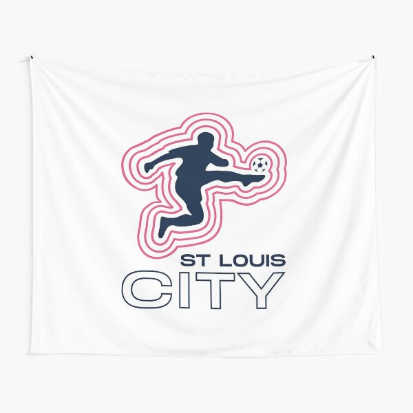 STL Soccer Heart Tapestry for Sale by PrairieGrouse