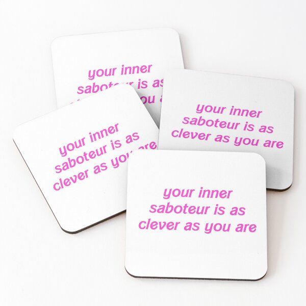 Item preview, your inner saboteur is as clever as you are ♥ designed and sold by icecreamfreeze.