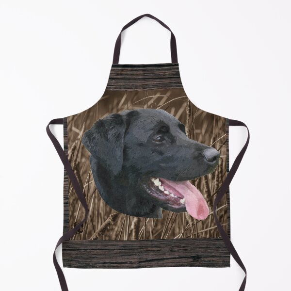 Item preview, Black Lab with Cattails and Wood Grain Design designed and sold by LifeCrush.