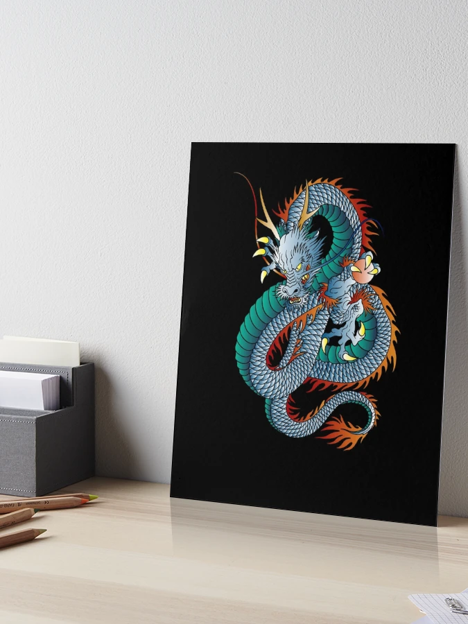 Old Asian Dragon Graphic Chines Dragon Japanese Dragon