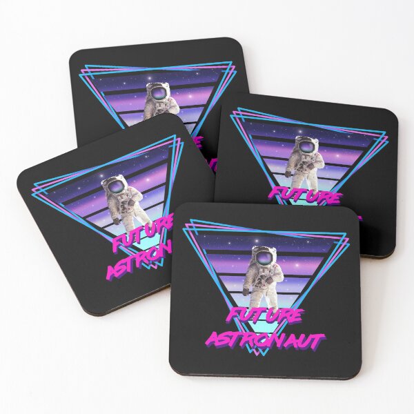 Item preview, Future Astronaut | Space Explorer | Synthwave Retrowave Aesthetic | Feminine Universe designed and sold by theBlueKazoo.