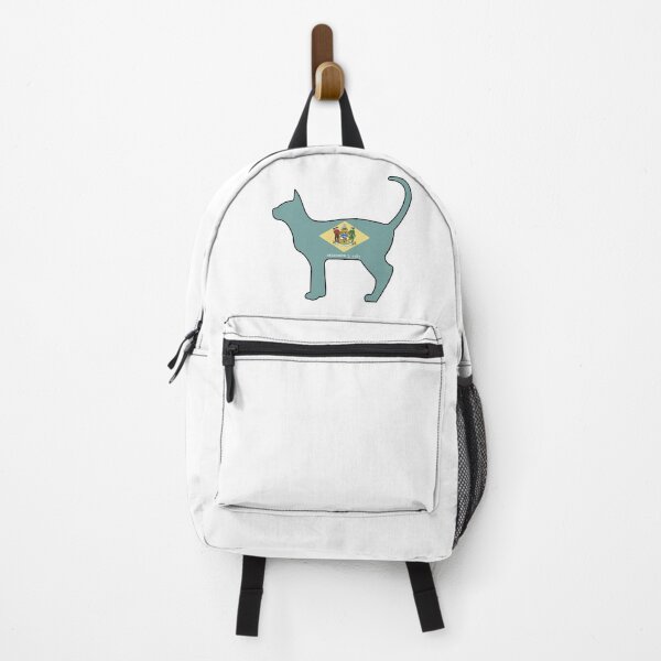 Item preview, State of Delaware Flag for Cat Lovers designed and sold by Gsallicat.