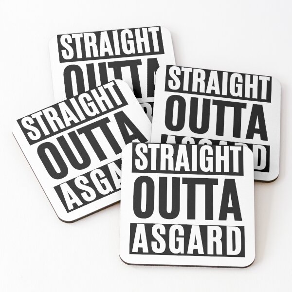Item preview, Straight Outta Asguard designed and sold by MerchActually.
