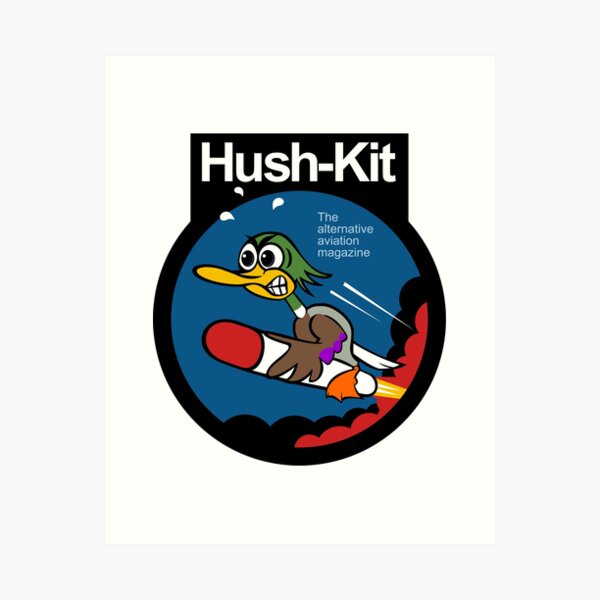 Hush-Kit Unit Badge 'The Angry Duck' Art Print