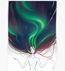 Northern lights Poster