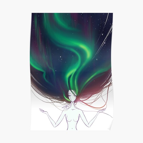 Northern lights Poster