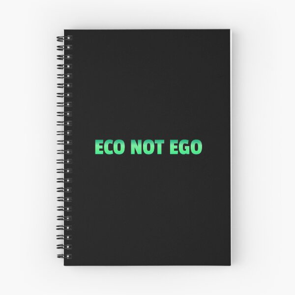 Item preview, Eco Not Ego - green  earth day designed and sold by Inspirationmotivation.
