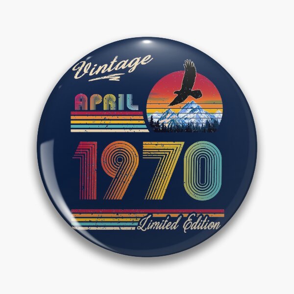 Artikelvorschau, April 1970 Geburtstag entworfen und verkauft von GreenSplash.