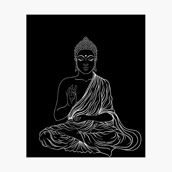 Item preview, Buddha Lotus Posture Gautama Buddha Meditation Bodhisattva designed and sold by enjoytheshirt.