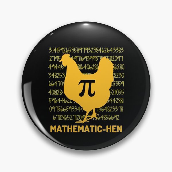 Item preview, Hilarious Chicken Pi Day, Mathematician Chicken, Chicken Pot Pi designed and sold by Str8like dattshirts.