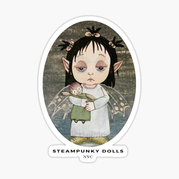 Bedtime Fairy in colors Sticker