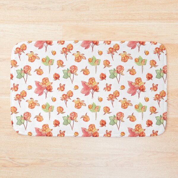 Item preview, Cloudberry pattern on white designed and sold by Flowersforbear.