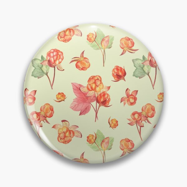 Item preview, Cloudberry pattern on light green designed and sold by Flowersforbear.