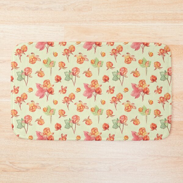 Item preview, Cloudberry pattern on light green designed and sold by Flowersforbear.