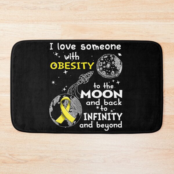 Item preview, I Love Someone With Obesity To The Moon And Back designed and sold by heppenp.