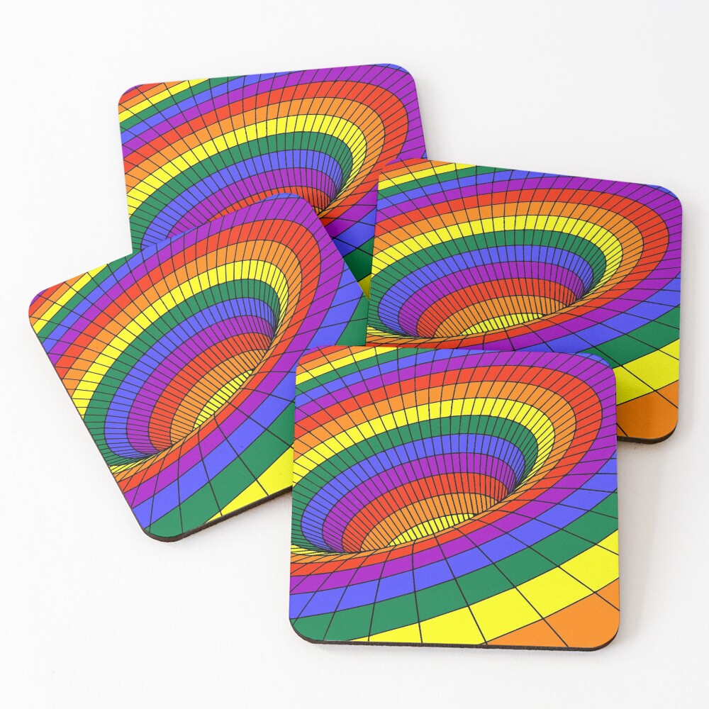Item preview, Coasters (Set of 4) designed and sold by rainbowarray.