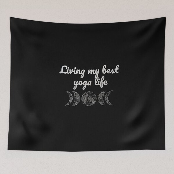 Item preview, Living my best yoga life designed and sold by Shirtgame.