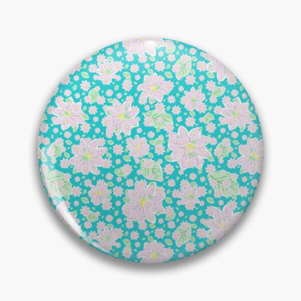 Item preview, Seablue daisies designed and sold by Kaleideoskop.