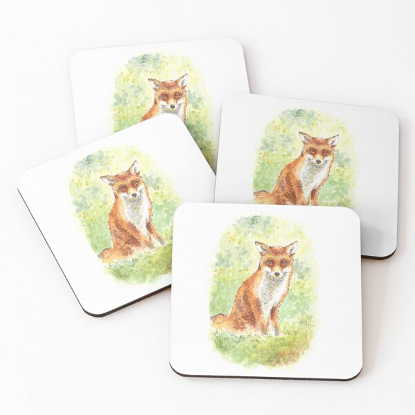 Item preview, Fox - Watercolour designed and sold by Brett Miley.