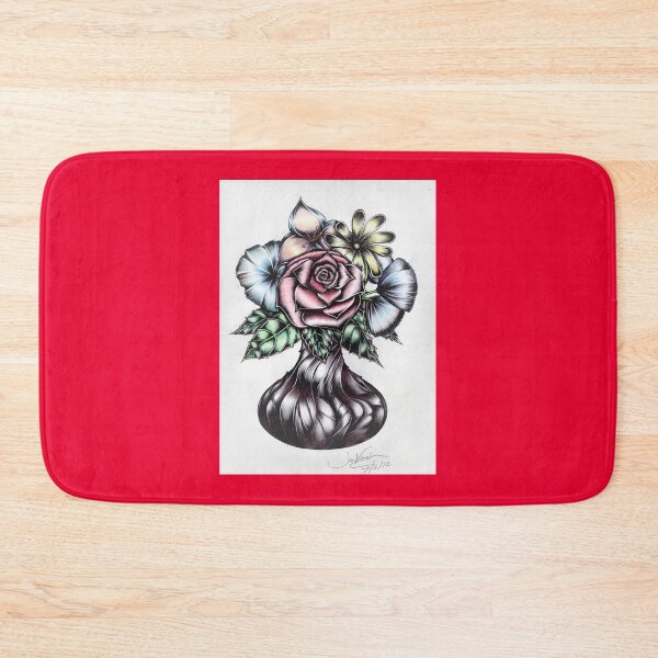 Item preview, "Original Ink and Color Flowers" designed and sold by Joe Vaughan.