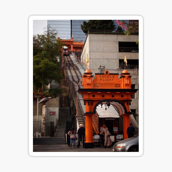 Angels Flight, Los Angeles, California Sticker