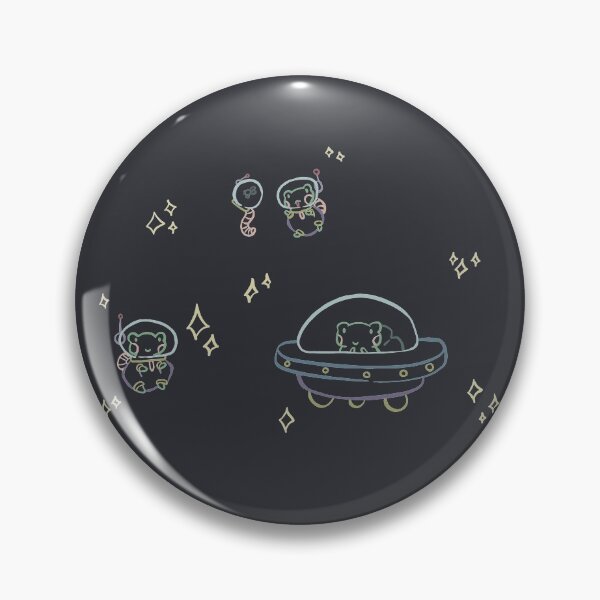 Item preview, Space frogs - outline with color designed and sold by LovedButtercup.