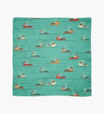 Fishing Trawlers on The Thames Estuary Scarf
