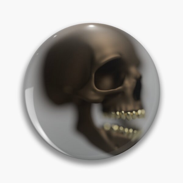 Item preview, Bronze Human Skull with Gold Teeth  designed and sold by Simon Bugler.