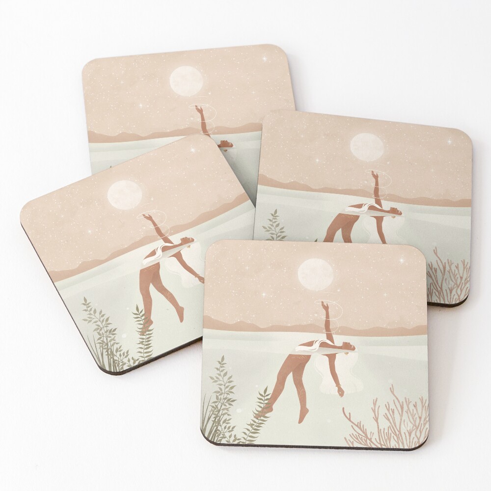 Item preview, Coasters (Set of 4) designed and sold by ClassicKatsara.