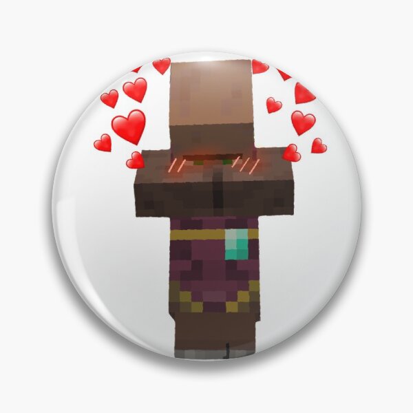 Item preview, Cute Minecraft Villager  designed and sold by Max  Chui.