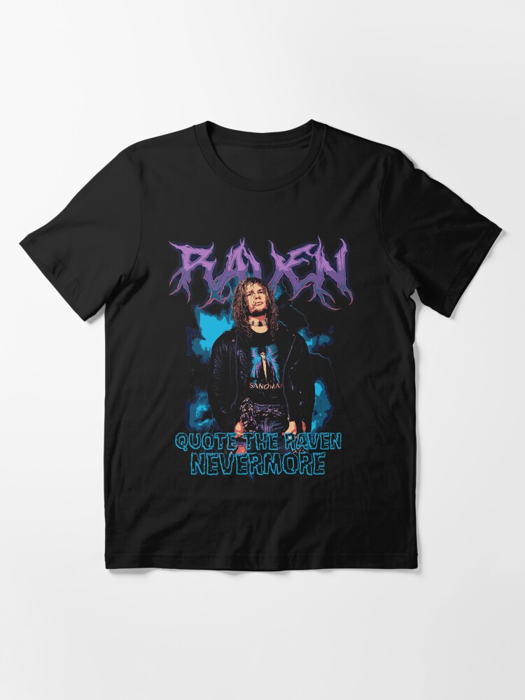 Thumbnail 3 of 7, Essential T-Shirt, Raven - Nevermore designed and sold by WithinSanity13.