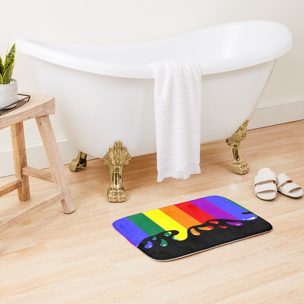 Item preview, Bath Mat designed and sold by rainbowarray.
