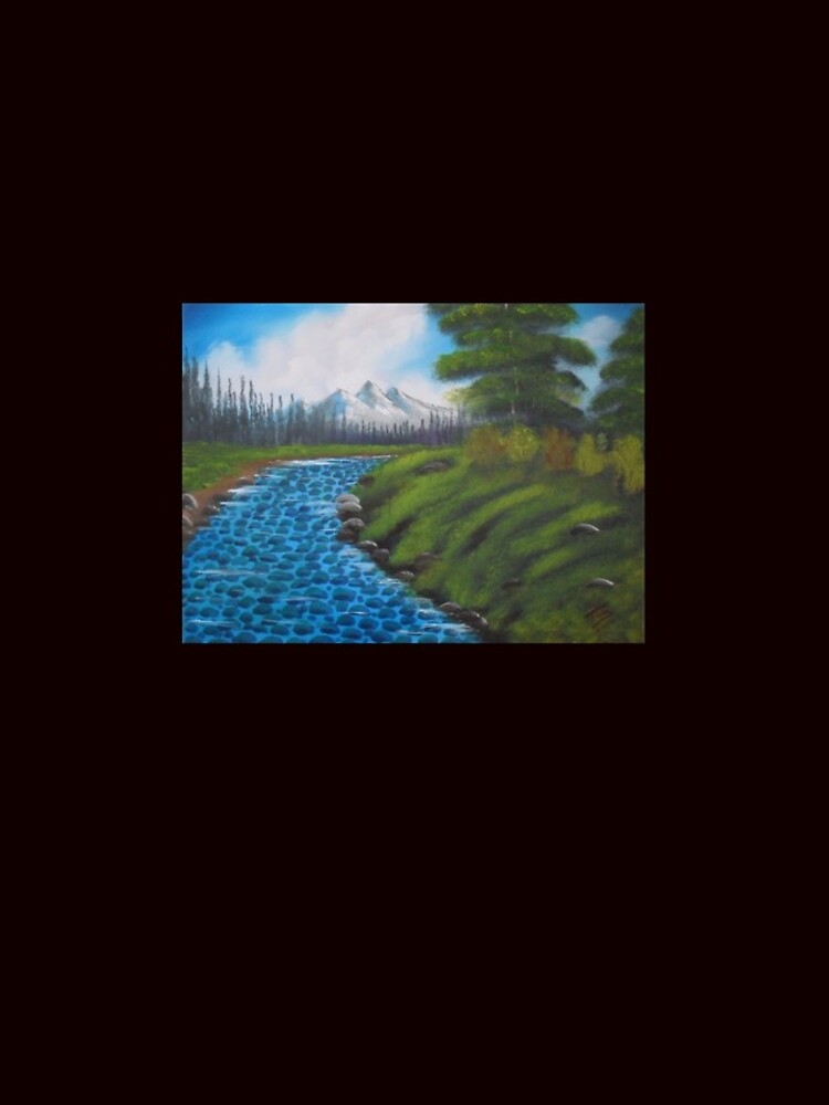 Thumbnail 4 of 4, iPhone Case, River Rocks designed and sold by troy87.