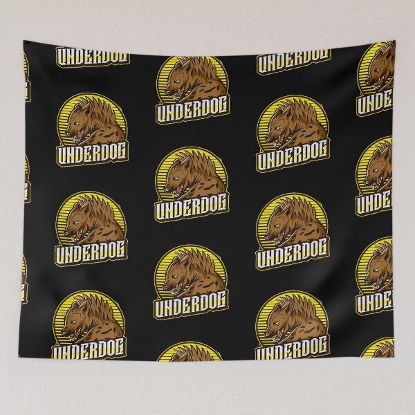 Item preview, brown spotted african hyena laughing sunset, wild dog pack laughter, laugh designed and sold by SuperiorPrints.