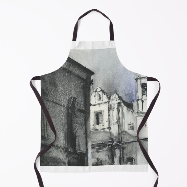 Item preview, Spanish church in village in Colca Canyon, Peru. Monochromatic artwork church designed and sold by rfoxphoto.