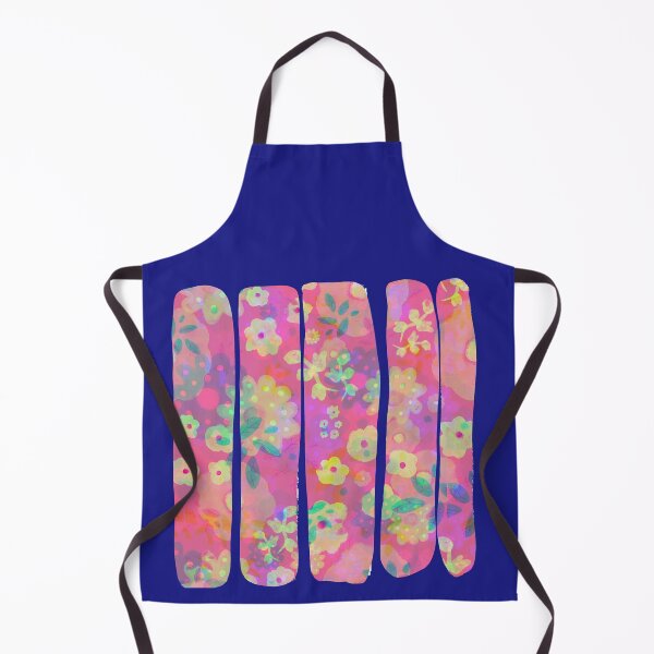 Item preview, Happy vibes-stripes bright flowers designed and sold by Kaleideoskop.