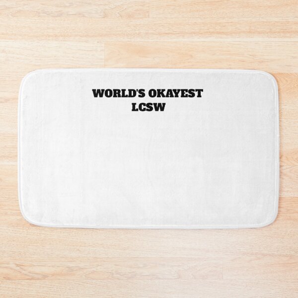 Item preview, World's okayest LCSW designed and sold by Jeangel97.