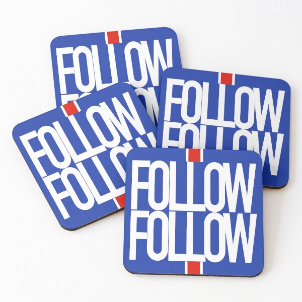Item preview, Rangers FC Follow Follow Design  designed and sold by 26Prints.