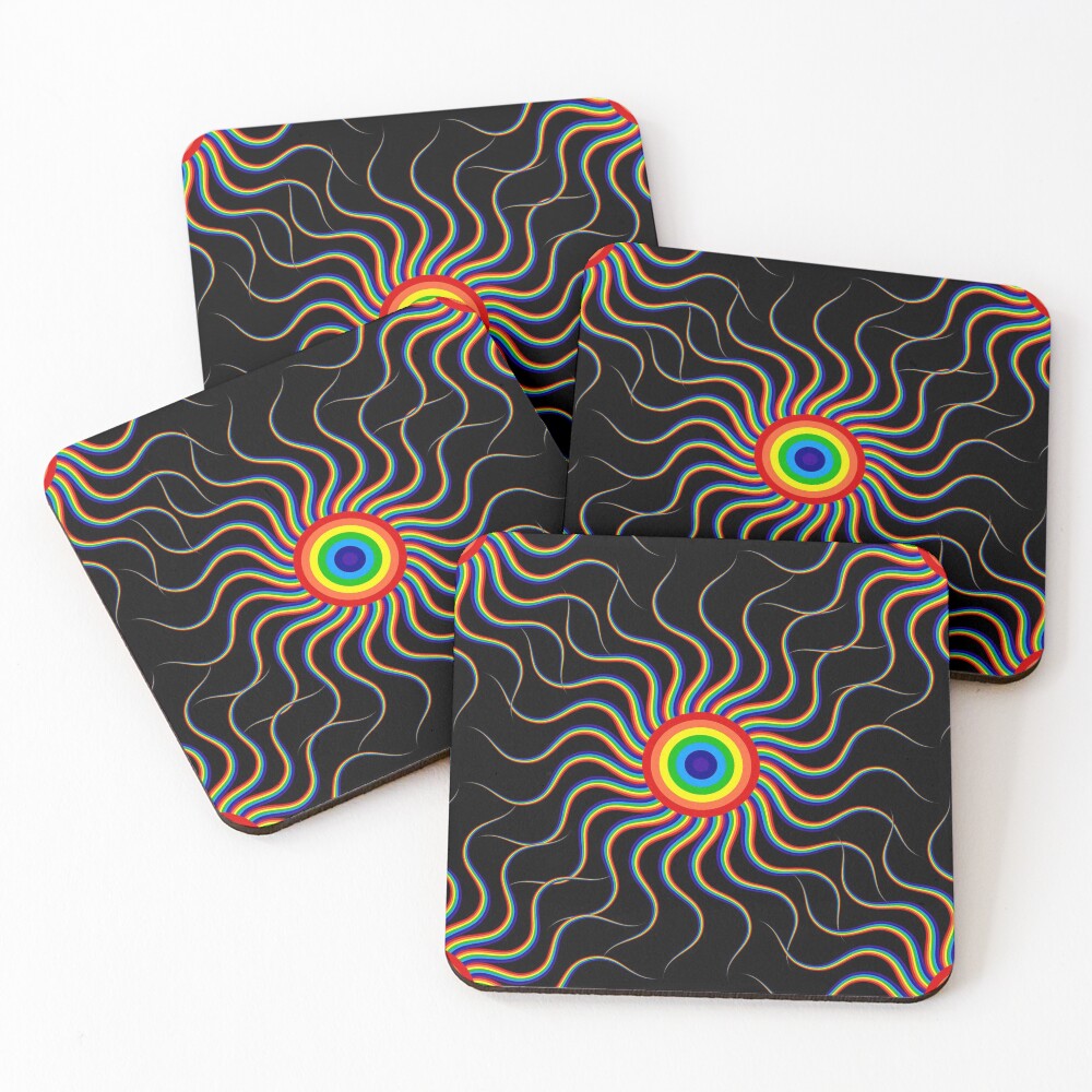 Item preview, Coasters (Set of 4) designed and sold by rainbowarray.