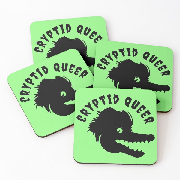 Item preview, Cryptid Queer in Cuca (Black Text) designed and sold by InkThinkArt.