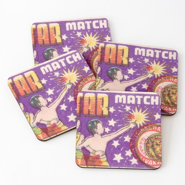 Item preview, Vintage Indian Matchbox #185 designed and sold by CenturyArt.