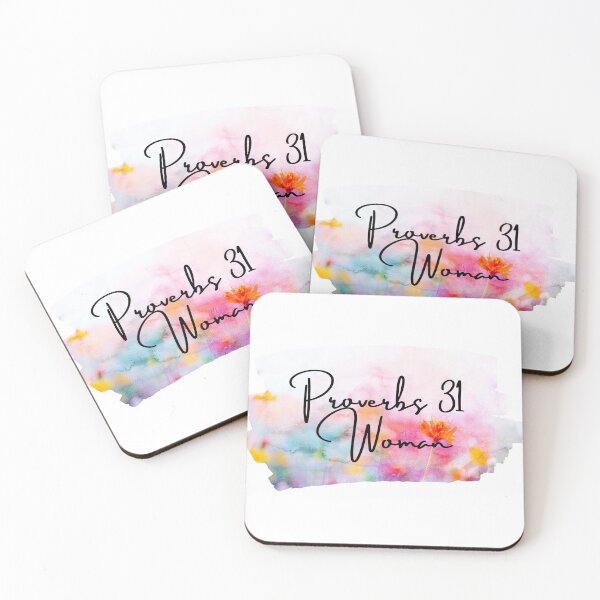 Item preview, Watercolor Flowers Proverbs 31 Woman designed and sold by RedeemedDesigns.