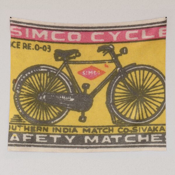 Item preview, Vintage Indian Matchbox #237 designed and sold by CenturyArt.