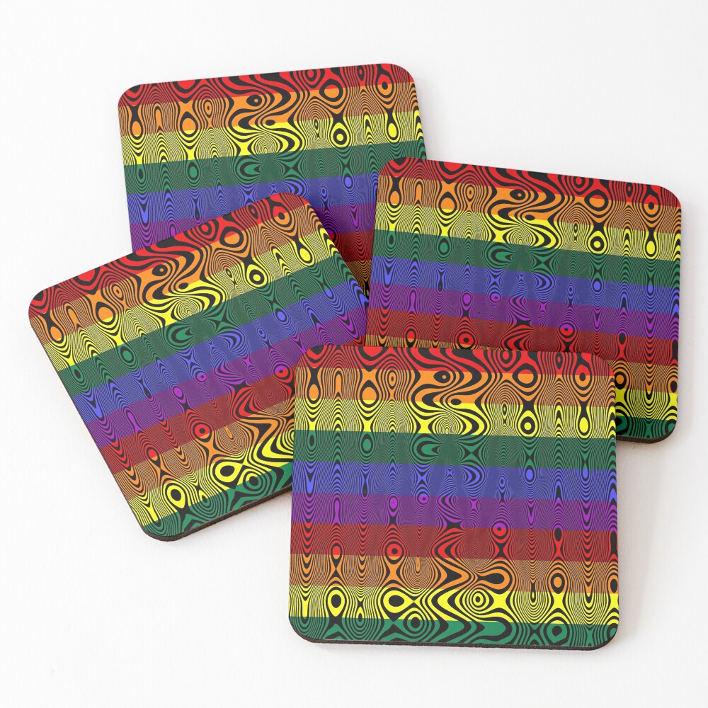 Item preview, Coasters (Set of 4) designed and sold by rainbowarray.