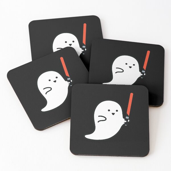 Item preview, The Phantom Menace - Cute Ghost with Lightsaber designed and sold by Patternsnthings.