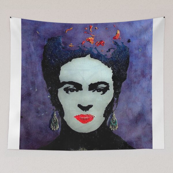 Item preview, Frida Torn Mind, tribute to Frida Kahlo by Fausto Novelli F&N designed and sold by GudNius.