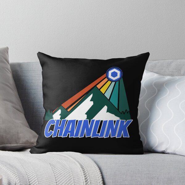 Item preview, Chainlink Crypto Mountain Sun Rays designed and sold by Bitcoin-Fashion.