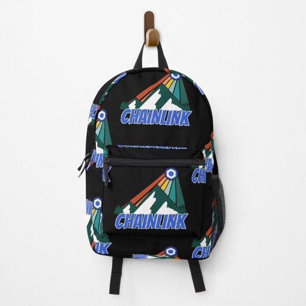 Item preview, Chainlink Crypto Mountain Sun Rays designed and sold by Bitcoin-Fashion.